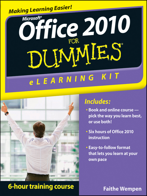 Title details for Office 2010 eLearning Kit For Dummies by Faithe Wempen - Available